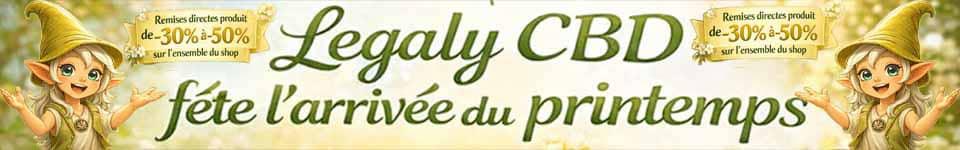 Legaly CBD fête le Printemps