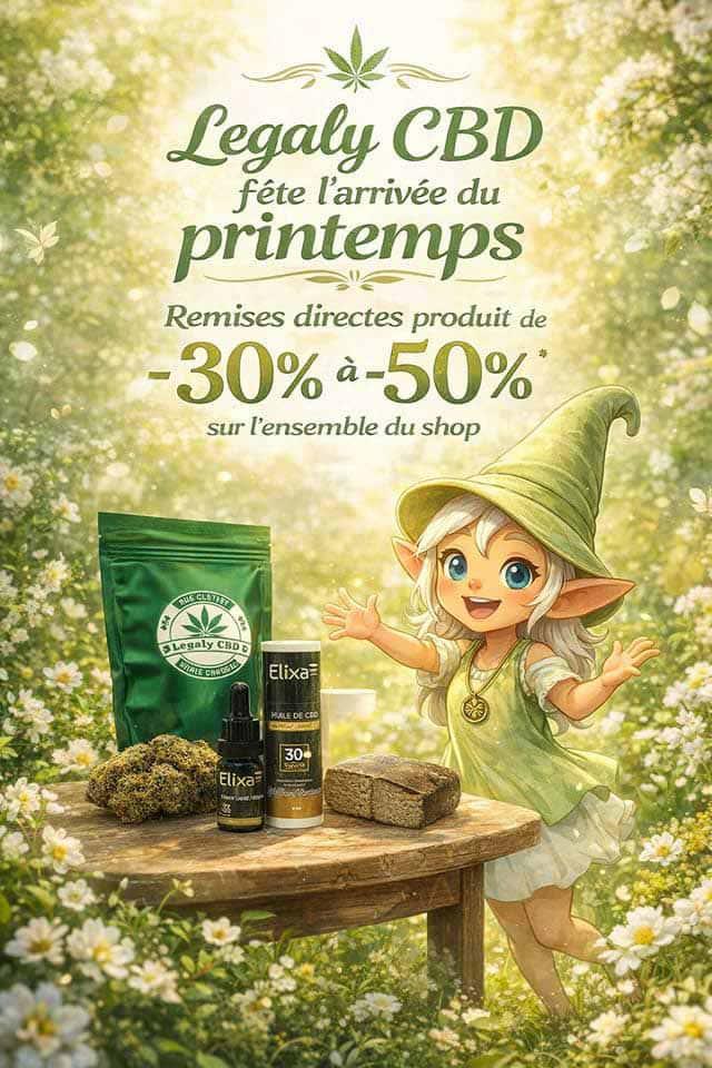 Legaly CBD fête le Printemps